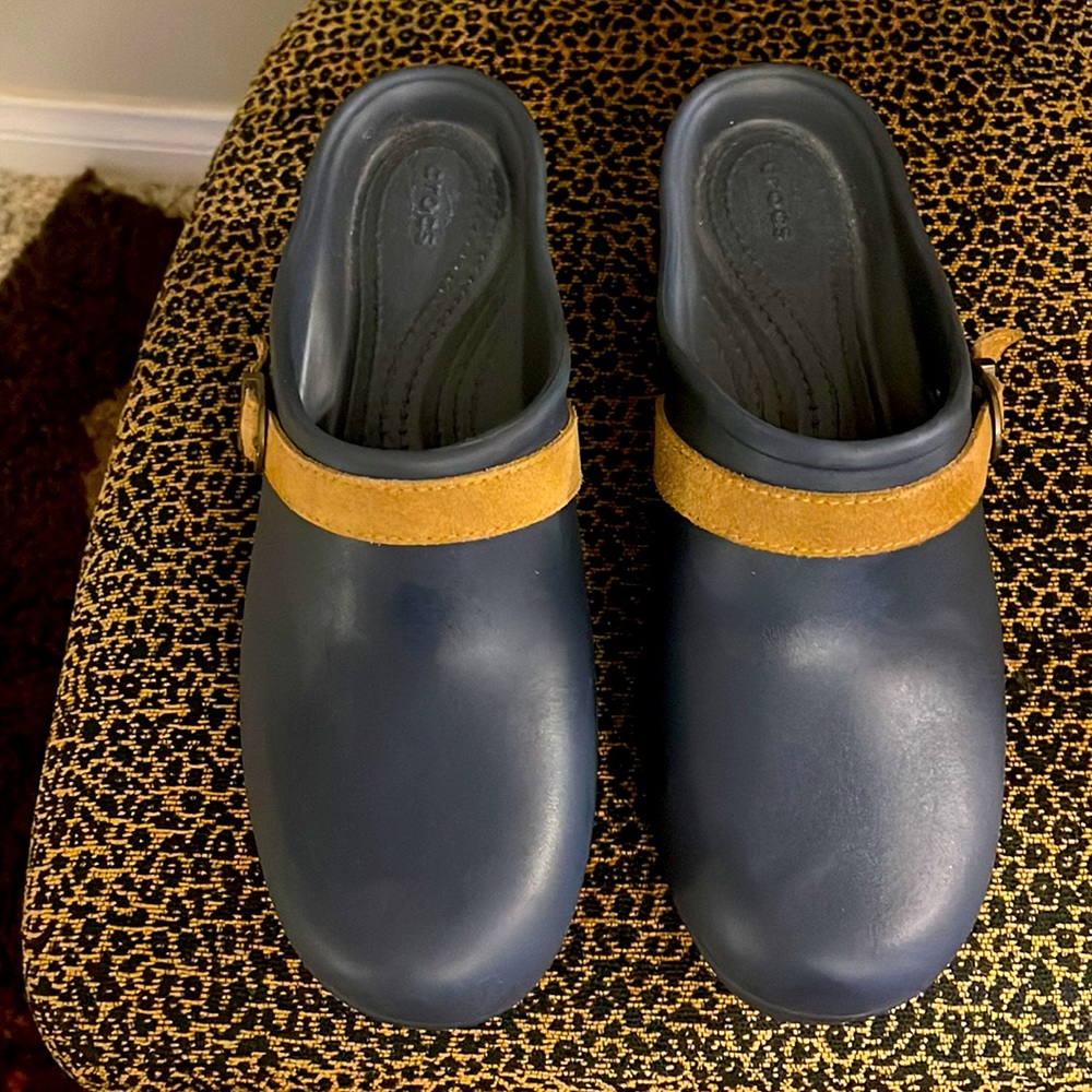 Croc Navy Platform Clogs - image 3